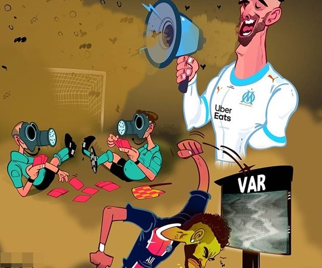 Ảnh chế Neymar thẻ đỏ - Bóng Đá