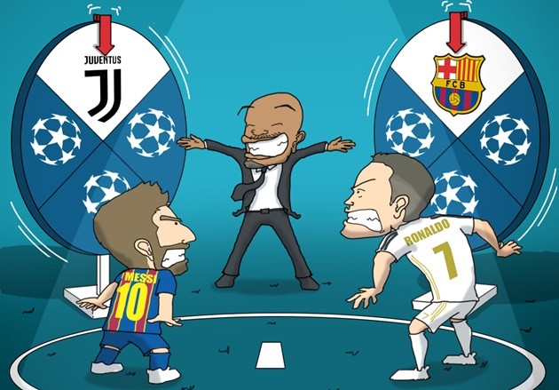 Ảnh chế bốc thăm C1 - Bóng Đá