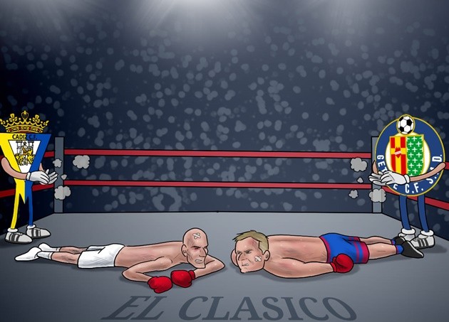 Cười té khói với loạt ảnh chế Real và Barca thua sốc - Bóng Đá