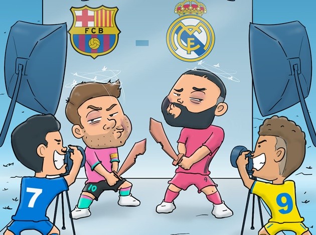 Cười té khói với loạt ảnh chế Real và Barca thua sốc - Bóng Đá