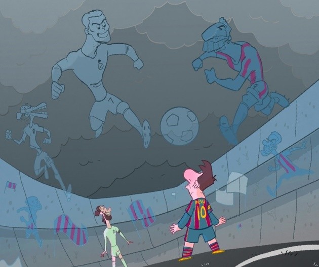 Ảnh chế El Clasico - Bóng Đá