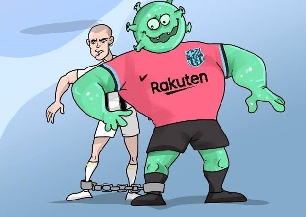 Cười té khói với loạt ảnh chế Ronaldo khỏi virus Corona - Bóng Đá