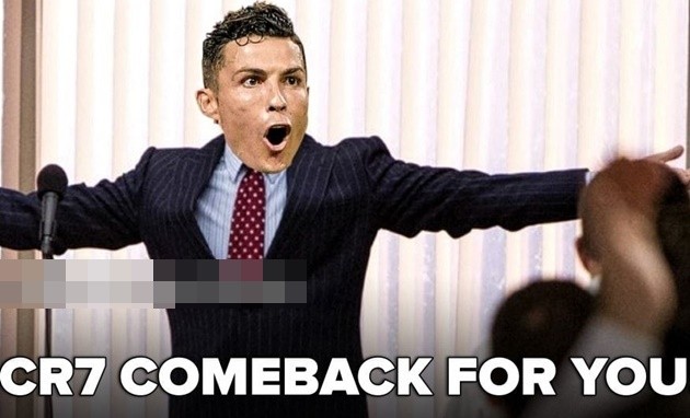 Cười té khói với loạt ảnh chế Ronaldo tái xuất - Bóng Đá