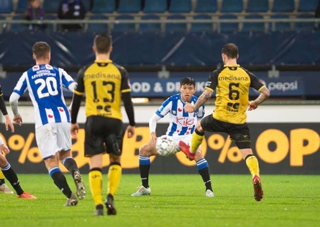 Văn Hậu có khoảnh khắc lịch sử trên đất Hà Lan, Heerenveen 'xử đẹp' đội hạng 2 - Bóng Đá