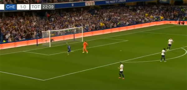 Werner bị đánh cắp 1 bàn thắng trong trận hòa Spurs - Bóng Đá
