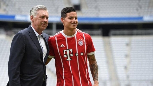 James tái hợp Ancelotti và những thương vụ 