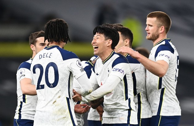 Son joined Harry Kane and Bruno Fernandes as three Premier League players both score and assist 10+ goals in the Premier League this season. - Bóng Đá