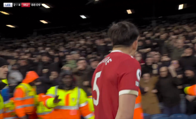 Elanga bị ném xu vào đầu, Maguire hét lớn vào CĐV Leeds - Bóng Đá