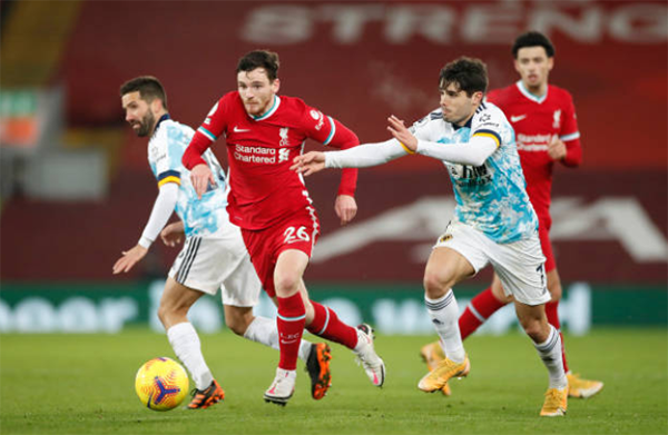 Hủy diệt Wolver tại Anfield, Liverpool tiếp tục bám đuổi Tottenham ở đỉnh BXH - Bóng Đá
