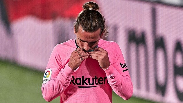 Hope fading out: Griezmann misses 92% of his last 28 shots - Bóng Đá