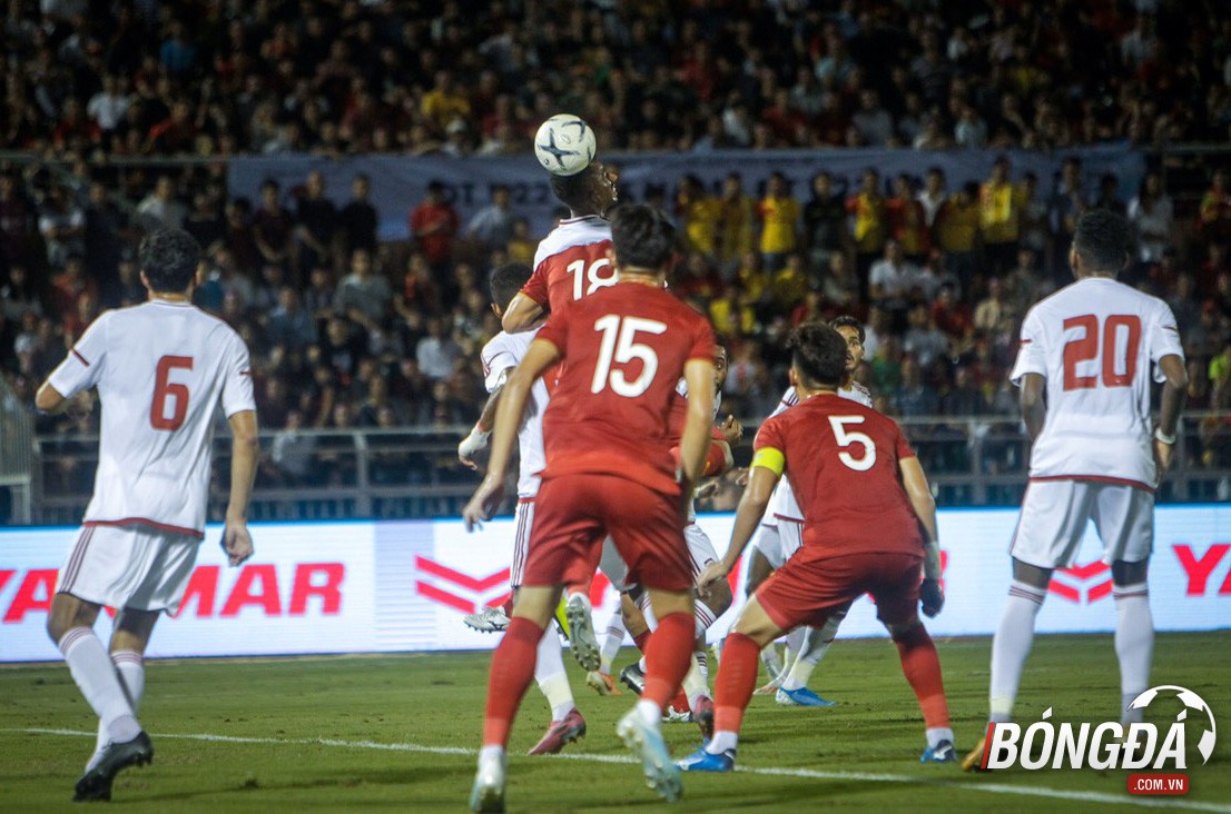 Ảnh sau trận U22 Việt Nam vs U22 UAE - Bóng Đá