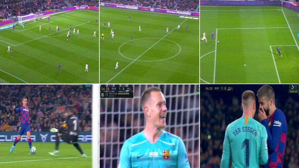 Ter Stegen gets his second assist of the season - Bóng Đá
