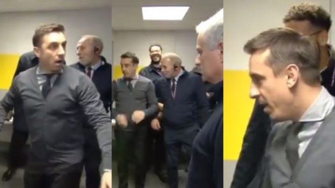 Phản ứng của Mourinho, Neville với De Gea - Bóng Đá