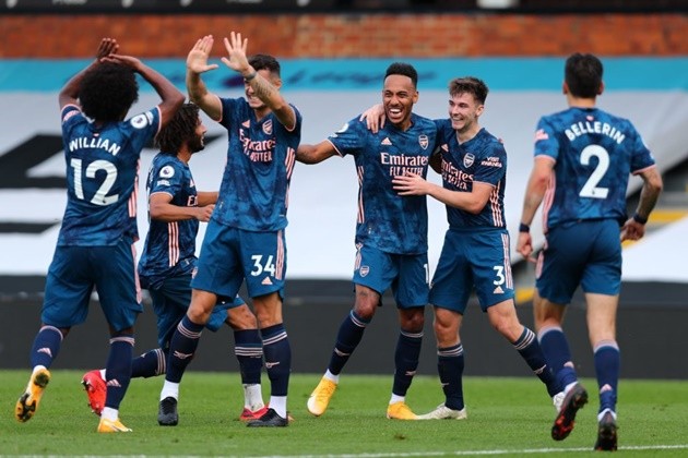 Bộ máy vào guồng, Arsenal 