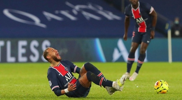 Chấn thương đang cản trở Neymar tỏa sáng - Bóng Đá