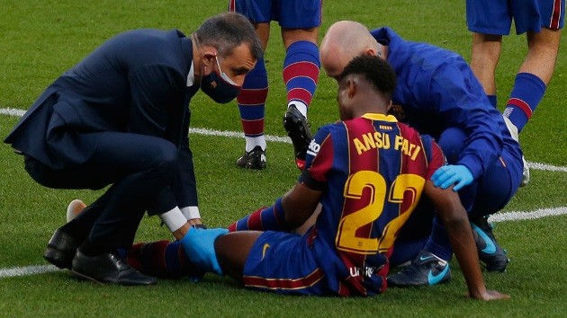 Dr. Ripoll: Ansu Fati could be out for three to five months - Bóng Đá