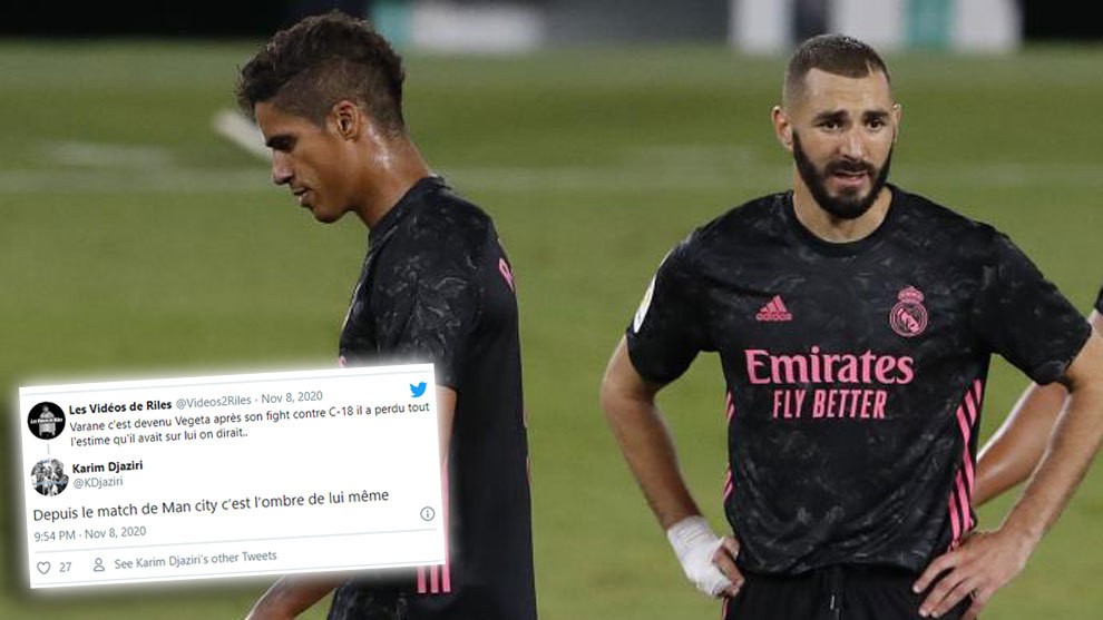 Benzema's agent takes aim at Varane: Since the City game, he's been a shadow of himself - Bóng Đá