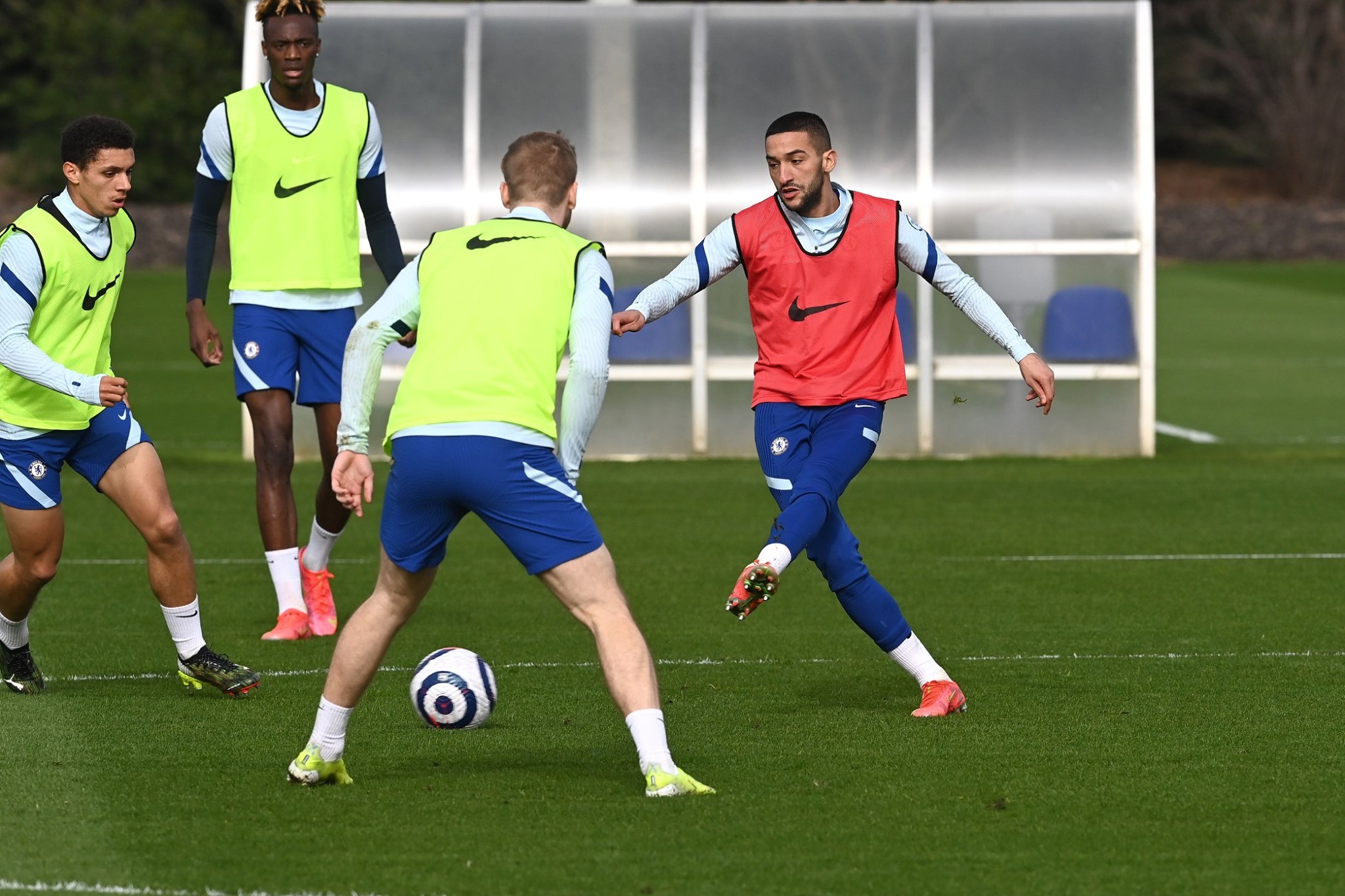 Timo Werner nghệch mặt ra khi trở lại Chelsea - Bóng Đá