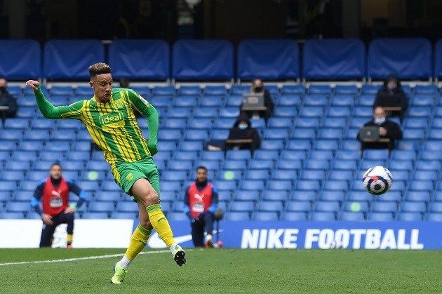 Callum Robinson has scored five Premier League goals. - Bóng Đá