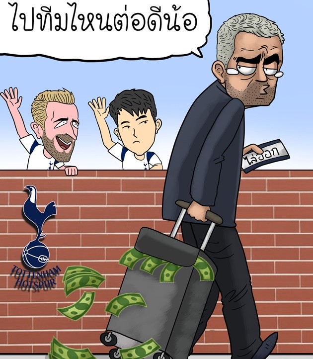 Cười té khói với loạt ảnh chế Tottenham sa thải Mourinho - Bóng Đá