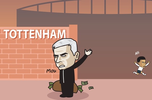 Cười té khói với loạt ảnh chế Tottenham sa thải Mourinho - Bóng Đá