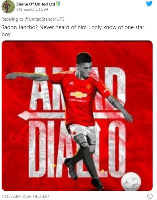 Manchester United fans make Amad Diallo and Jadon Sancho transfer prediction - Bóng Đá