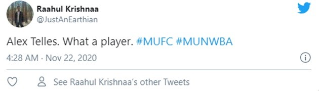 Manchester United fans react to Alex Telles' performance - Bóng Đá