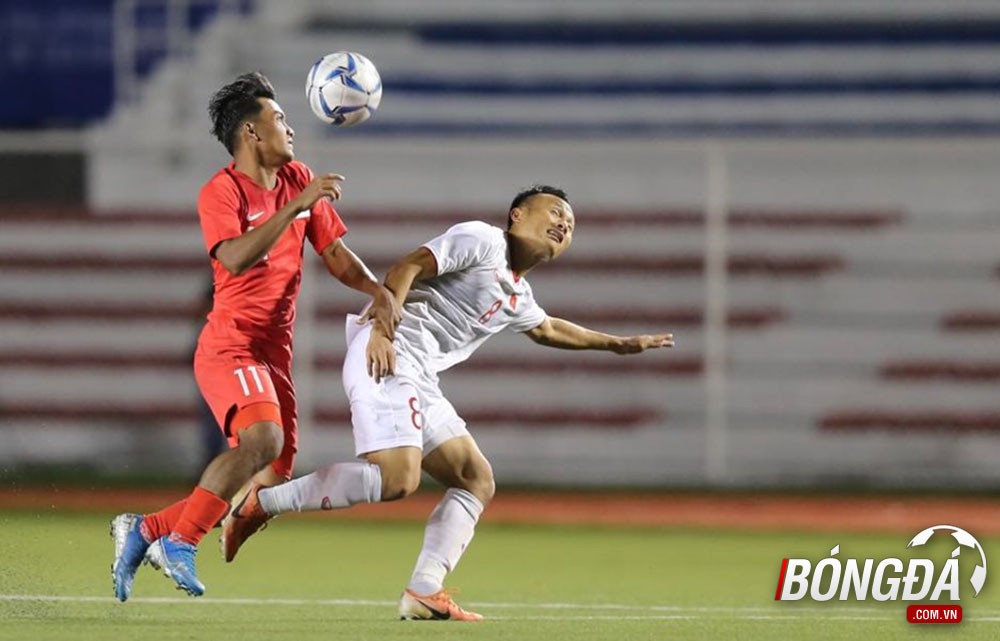 TRỰC TIẾP U22 Việt Nam 0-0 U22 Singapore (Hiệp 2): Văn Hậu đánh đầu vọt xà - Bóng Đá