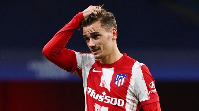 0 bàn, 0 cú sút trúng đích, 0 kiến tạo, ác mộng đeo bám Griezmann tại Atletico - Bóng Đá
