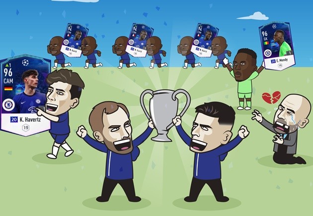 Cười té khói với loạt ảnh chế Chelsea vô địch Champions League - Bóng Đá