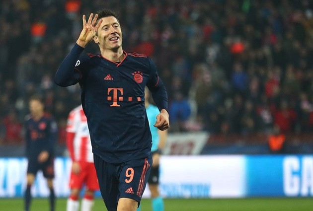 8 thống kê Lewandowski - Bóng Đá