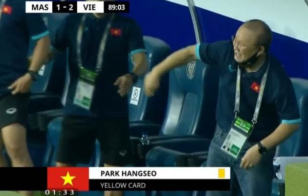 HLV Park Hang-seo bị cấm trận UAE - Bóng Đá