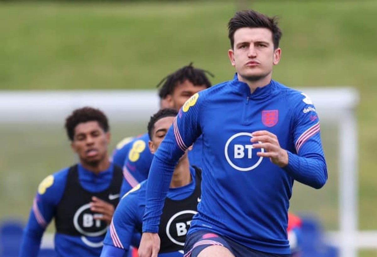 Lộ hình ảnh mới nhất, Maguire sẵn sàng cho EURO 2020 - Bóng Đá