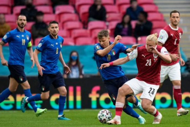 TRỰC TIẾP Ý 0-0 Áo: Verratti đá chính; Tam tấu mạnh nhất (H1) - Bóng Đá
