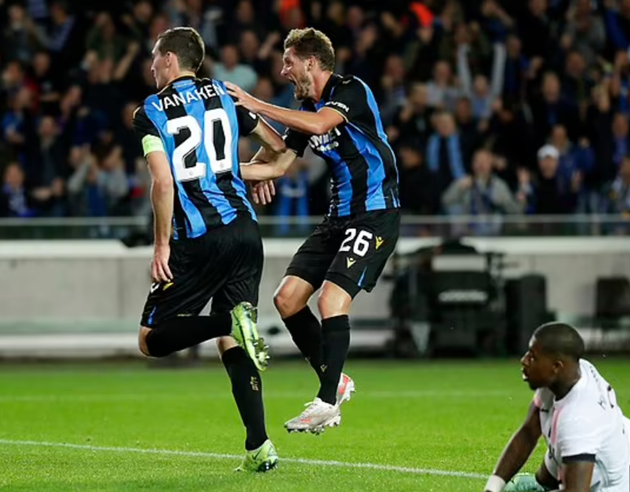 tin reviews trận Club Brugge vs PSG - Bóng Đá