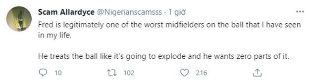 “Embarrassing” – Manchester United fans brand 28-year-old “worst midfielder ever seen”” - Bóng Đá