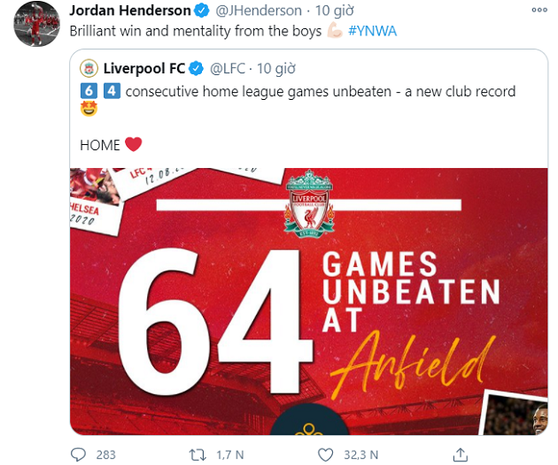 Phản ứng của cả đội hình Liverpool sau khi Firmino ghi bàn - Bóng Đá