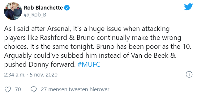 fan Van de Beek replaced with poor Man United: 'He is too good for Solskjaer' - Bóng Đá