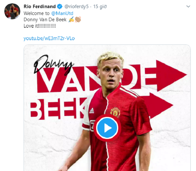 Sao M.U chào đón Van de Beek - Bóng Đá