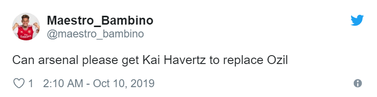 'Heir to Ozil, sign him up!' - Arsenal fans loved what Kai Havertz did for Germany vs Argentina - Bóng Đá
