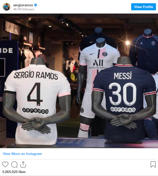Hành động đẹp của Tứ ca Ramos trước Messi, có thể giúp PSG mơ về Champions League - Bóng Đá