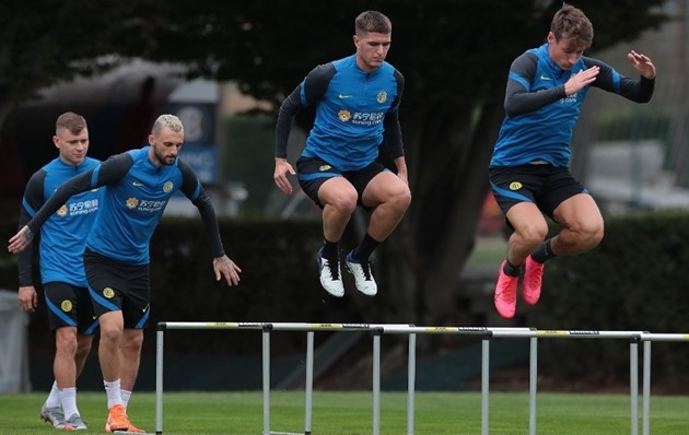 ảnh Inter Milan tập - Bóng Đá