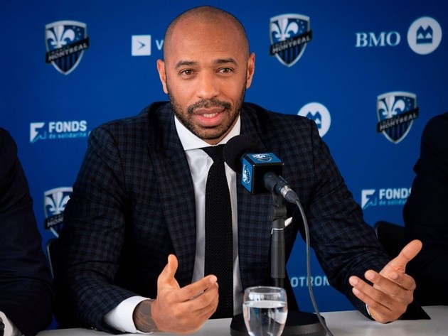 First day on the new  @impactmontreal  job for Thierry Henry - Bóng Đá