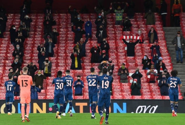 Arteta hails Arsenal fans and gives update on Partey - Bóng Đá