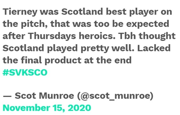 Scotland fans react to Arsenal left-back Kieran Tierney’s display - Bóng Đá
