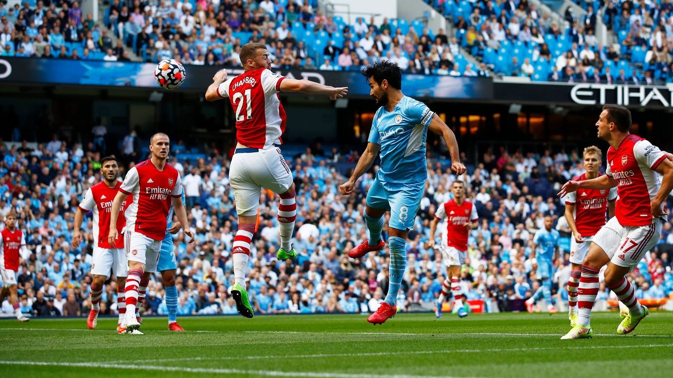10 thống kê Man City 5-0 Arsenal:  - Bóng Đá
