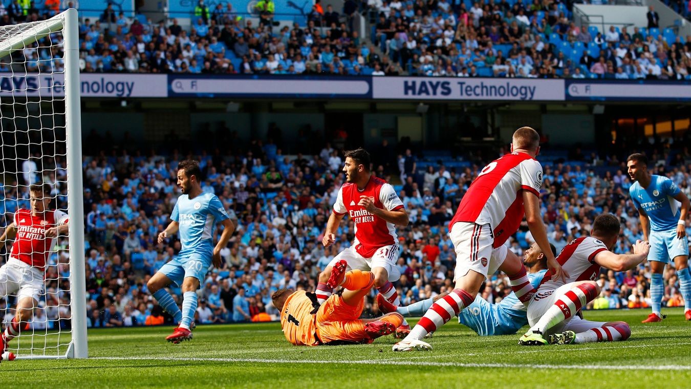 10 thống kê Man City 5-0 Arsenal:  - Bóng Đá
