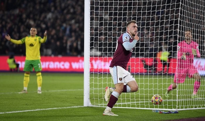 West Ham trở lại tốp 4 Ngoại hạng Anh - Bóng Đá