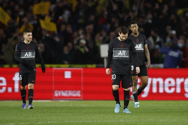 Ảnh PSG thua Nantes - Bóng Đá