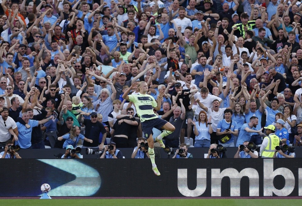 Haaland lập cú đúp, Man City vượt khó trước West Ham - Bóng Đá